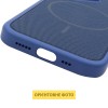 Чохол PC Textile Hybrid with Magnetic Fit для Apple iPhone 16 Pro Max (6.9") Blue
