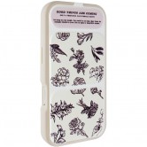 Чехол TPU Panel Stand для Apple iPhone 16 Pro Max (6.9") Floral Sketch Чехол TPU Panel Stand для Apple iPhone 16 Pro Max (6.9") Floral Sketch