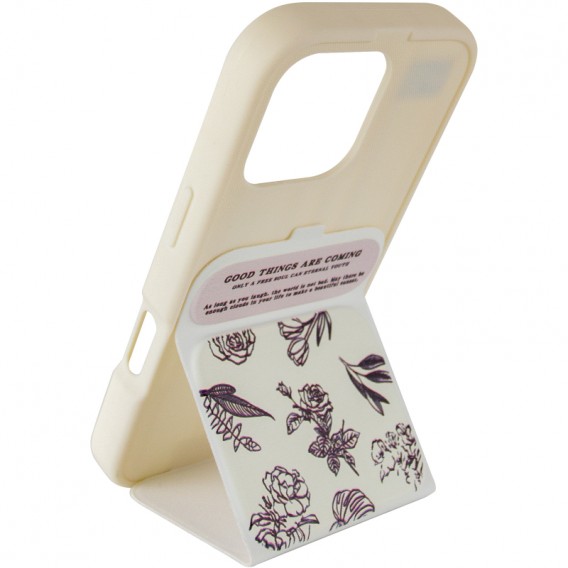 Чохол TPU Panel Stand для Apple iPhone 16 Pro Max (6.9") Floral Sketch Чохол TPU Panel Stand для Apple iPhone 16 Pro Max (6.9") Floral Sketch