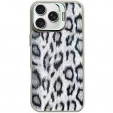 Чехол TPU+PC Wild Leopard with Magnetic Fit для Apple iPhone 16 Pro Max (6.9") Grey Чехол TPU+PC Wild Leopard with Magnetic Fit для Apple iPhone 16 Pro Max (6.9") Grey