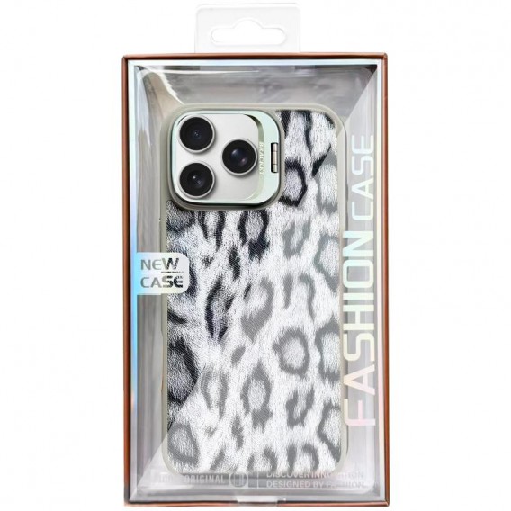 Чохол TPU+PC Wild Leopard with Magnetic Fit для Apple iPhone 16 Pro Max (6.9") Grey Чохол TPU+PC Wild Leopard with Magnetic Fit для Apple iPhone 16 Pro Max (6.9") Grey