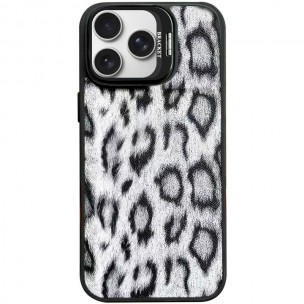 Чехол TPU+PC Wild Leopard with Magnetic Fit для Apple iPhone 16 Pro Max (6.9") Black