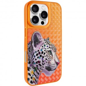 Чехол TPU+PC Crystal Hunt with Magnetic Fit для Apple iPhone 16 Pro Max (6.9") Orange