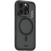 TPU+PC чехол Blueo Frosted Heat Dissip. with MagSafe для Apple iPhone 16 Pro Max (6.9") Черный / Black