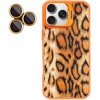 Чохол TPU+PC Wild Leopard with Magnetic Fit and Lens для Apple iPhone 16 Pro Max (6.9") Orange