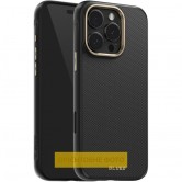 TPU+PC чехол Blueo Aramid Fiber with Magnetic Fit для Apple iPhone 16 Pro Max (6.9") Black