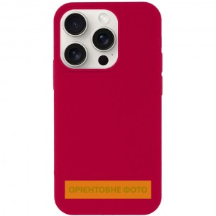 Чохол Silk Full Protective (AA) NO LOGO для Apple iPhone 17 (6.3") Червоний / Rose Red