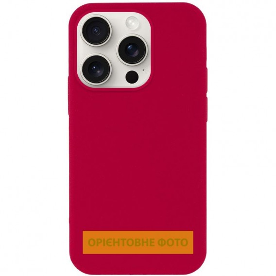 Чохол Silk Full Protective (AA) NO LOGO для Apple iPhone 17 (6.3") Червоний / Rose Red
