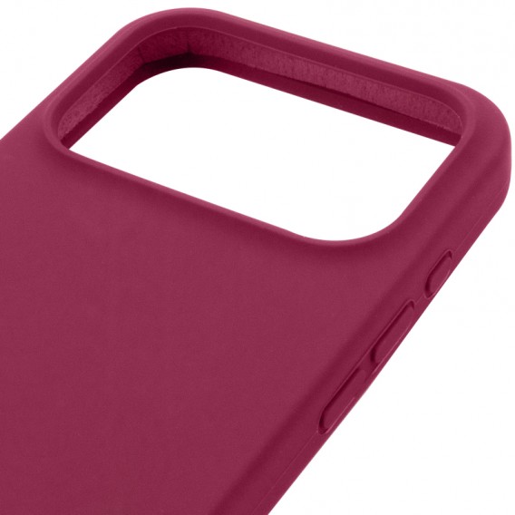 Чохол Silk Full Protective (AA) NO LOGO для Apple iPhone 17 Pro (6.3") Бордовий / Maroon Чохол Silk Full Protective (AA) NO LOGO для Apple iPhone 17 Pro (6.3") Бордовий / Maroon