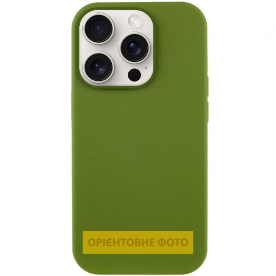Чохол Silk Full Protective (AA) NO LOGO для Apple iPhone 17 Pro (6.3") Зелений / Dark Olive