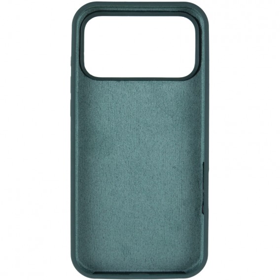 Чохол Silk Full Protective (AA) NO LOGO для Apple iPhone 17 Pro (6.3") Зелений / Forest green Чохол Silk Full Protective (AA) NO LOGO для Apple iPhone 17 Pro (6.3") Зелений / Forest green