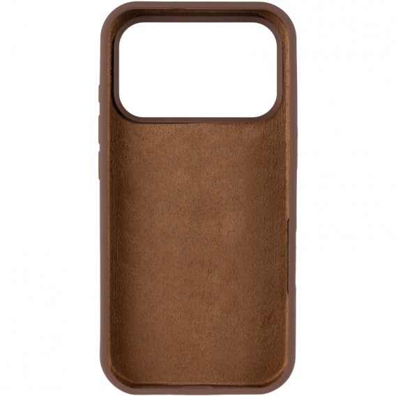 Чохол Silk Full Protective (AA) NO LOGO для Apple iPhone 17 Pro (6.3") Коричневий / Brown Чохол Silk Full Protective (AA) NO LOGO для Apple iPhone 17 Pro (6.3") Коричневий / Brown