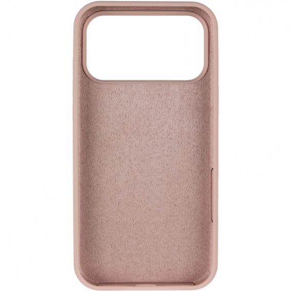 Чохол Silk Full Protective (AA) NO LOGO для Apple iPhone 17 Pro (6.3") Рожевий / Pink Sand Чохол Silk Full Protective (AA) NO LOGO для Apple iPhone 17 Pro (6.3") Рожевий / Pink Sand