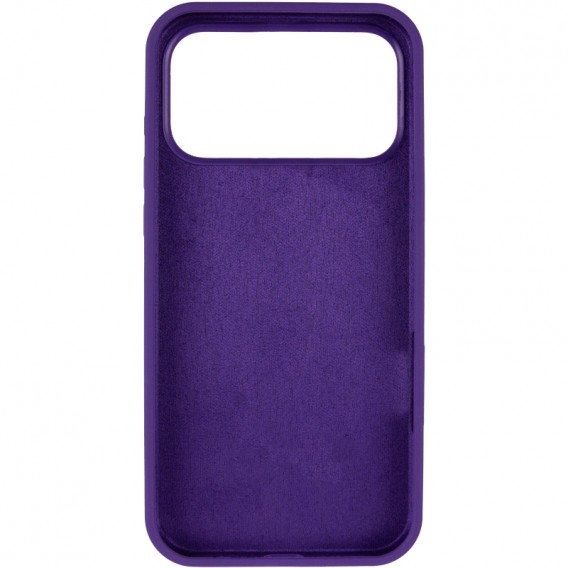 Чохол Silk Full Protective (AA) NO LOGO для Apple iPhone 17 Pro (6.3") Фіолетовий / Amethyst Чохол Silk Full Protective (AA) NO LOGO для Apple iPhone 17 Pro (6.3") Фіолетовий / Amethyst