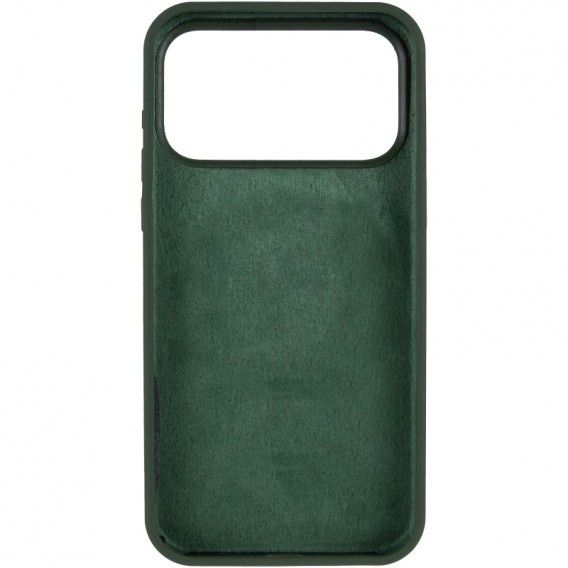 Чехол Silk Full Protective (AA) NO LOGO для Apple iPhone 17 Pro Max (6.9") Зеленый / Cyprus Green Чехол Silk Full Protective (AA) NO LOGO для Apple iPhone 17 Pro Max (6.9") Зеленый / Cyprus Green