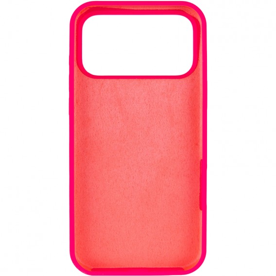 Чохол Silk Full Protective (AA) NO LOGO для Apple iPhone 17 Pro Max (6.9") Рожевий / Barbie pink Чохол Silk Full Protective (AA) NO LOGO для Apple iPhone 17 Pro Max (6.9") Рожевий / Barbie pink
