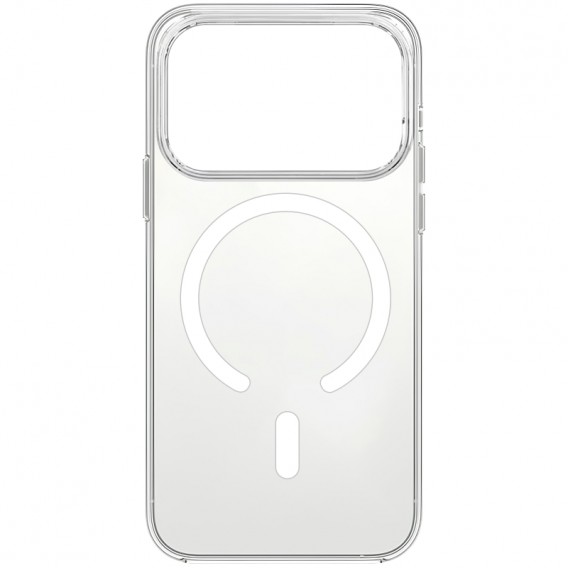 Прозорий чохол для iPhone 18 Pro Max / 17 Pro Max Ummi Transparent with Magnetic Fit, TPU та полікарбонат, прозорий / Clear