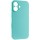 Чохол Silk Full Camera Protective (AA) NO LOGO для Apple iPhone 17 (6.3") Бірюзовий / Marine Green