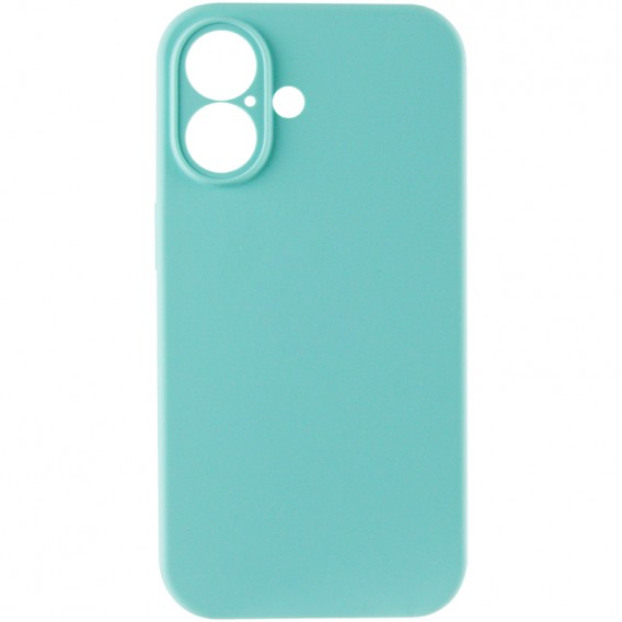 Чохол Silk Full Camera Protective (AA) NO LOGO для Apple iPhone 17 (6.3") Бірюзовий / Marine Green Чохол Silk Full Camera Protective (AA) NO LOGO для Apple iPhone 17 (6.3") Бірюзовий / Marine Green
