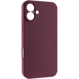 Чехол Silk Full Camera Protective (AA) NO LOGO для Apple iPhone 17 (6.3") Бордовый / Plum