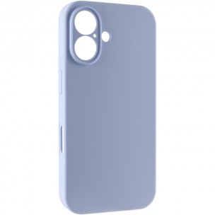 Чехол Silk Full Camera Protective (AA) NO LOGO для Apple iPhone 17 (6.3") Голубой / Lilac Blue