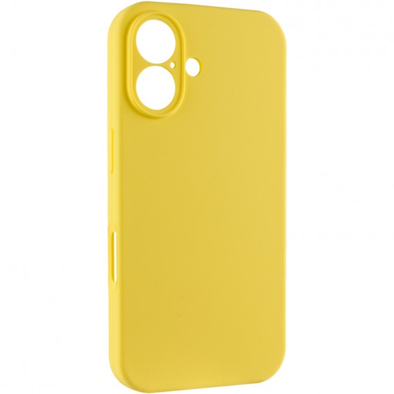 Чохол Silk Full Camera Protective (AA) NO LOGO для Apple iPhone 17 (6.3") Жовтий / Yellow