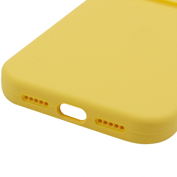 Чохол Silk Full Camera Protective (AA) NO LOGO для Apple iPhone 17 (6.3") Жовтий / Yellow Чохол Silk Full Camera Protective (AA) NO LOGO для Apple iPhone 17 (6.3") Жовтий / Yellow