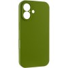 Чохол Silk Full Camera Protective (AA) NO LOGO для Apple iPhone 17 (6.3") Зелений / Dark Olive