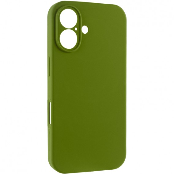 Чохол Silk Full Camera Protective (AA) NO LOGO для Apple iPhone 17 (6.3") Зелений / Dark Olive