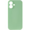 Чохол Silk Full Camera Protective (AA) NO LOGO для Apple iPhone 17 (6.3") Зелений / Pistachio