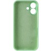 Чохол Silk Full Camera Protective (AA) NO LOGO для Apple iPhone 17 (6.3") Зелений / Pistachio