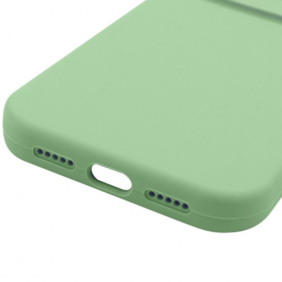 Чохол Silk Full Camera Protective (AA) NO LOGO для Apple iPhone 17 (6.3") Зелений / Pistachio Чохол Silk Full Camera Protective (AA) NO LOGO для Apple iPhone 17 (6.3") Зелений / Pistachio