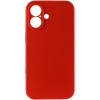 Чохол Silk Full Camera Protective (AA) NO LOGO для Apple iPhone 17 (6.3") Червоний / Red