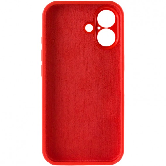 Чохол Silk Full Camera Protective (AA) NO LOGO для Apple iPhone 17 (6.3") Червоний / Red Чохол Silk Full Camera Protective (AA) NO LOGO для Apple iPhone 17 (6.3") Червоний / Red