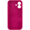 Чехол Silk Full Camera Protective (AA) NO LOGO для Apple iPhone 17 (6.3") Красный / Rose Red