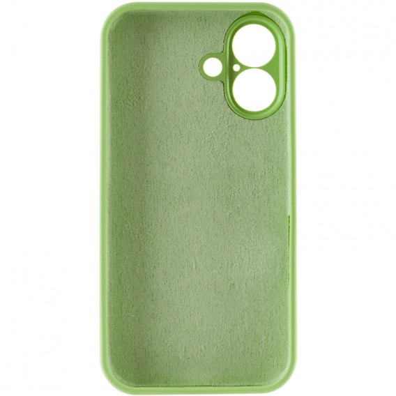 Чохол Silk Full Camera Protective (AA) NO LOGO для Apple iPhone 17 (6.3") М'ятний / Mint