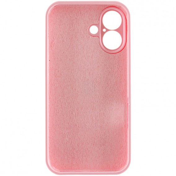 Чохол Silk Full Camera Protective (AA) NO LOGO для Apple iPhone 17 (6.3") Рожевий / Light pink Чохол Silk Full Camera Protective (AA) NO LOGO для Apple iPhone 17 (6.3") Рожевий / Light pink