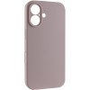 Чехол Silk Full Camera Protective (AA) NO LOGO для Apple iPhone 17 (6.3") Серый / Lavender