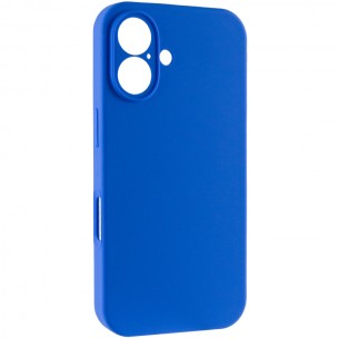 Чехол Silk Full Camera Protective (AA) NO LOGO для Apple iPhone 17 (6.3") Синий / Capri Blue
