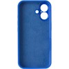 Чохол Silk Full Camera Protective (AA) NO LOGO для Apple iPhone 17 (6.3") Синій / Capri Blue