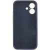 Чохол Silk Full Camera Protective (AA) NO LOGO для Apple iPhone 17 (6.3") Темно-синій / Midnight blue