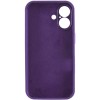 Чохол Silk Full Camera Protective (AA) NO LOGO для Apple iPhone 17 (6.3") Фіолетовий / Amethyst