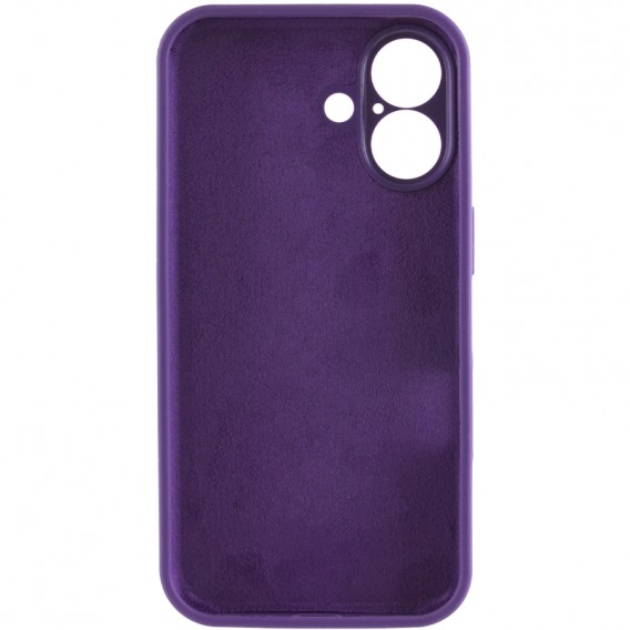 Чохол Silk Full Camera Protective (AA) NO LOGO для Apple iPhone 17 (6.3") Фіолетовий / Amethyst Чохол Silk Full Camera Protective (AA) NO LOGO для Apple iPhone 17 (6.3") Фіолетовий / Amethyst