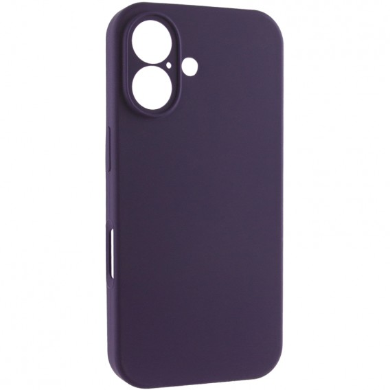 Чохол Silk Full Camera Protective (AA) NO LOGO для Apple iPhone 17 (6.3") Фіолетовий / Elderberry