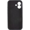 Чохол Silk Full Camera Protective (AA) NO LOGO для Apple iPhone 17 (6.3") Чорний / Black