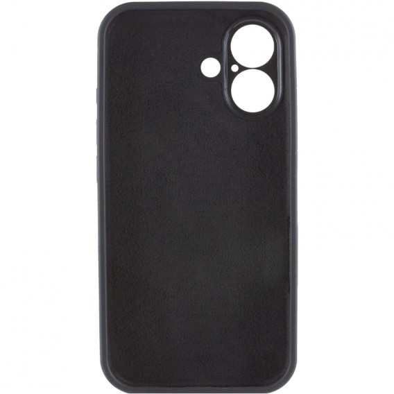 Чохол Silk Full Camera Protective (AA) NO LOGO для Apple iPhone 17 (6.3") Чорний / Black