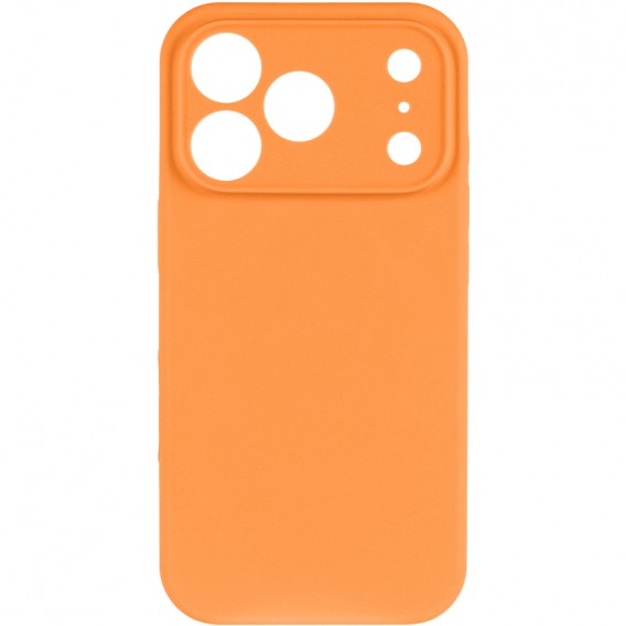 Чохол Silk Full Camera Protective (AA) NO LOGO для Apple iPhone 17 Pro (6.3") Помаранчевий / Orange Чохол Silk Full Camera Protective (AA) NO LOGO для Apple iPhone 17 Pro (6.3") Помаранчевий / Orange