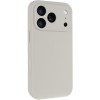 Чохол Silk Full Camera Protective (AA) NO LOGO для Apple iPhone 17 Pro (6.3") Бежевий / Antique White