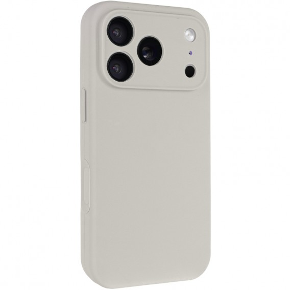 Чохол Silk Full Camera Protective (AA) NO LOGO для Apple iPhone 17 Pro (6.3") Бежевий / Antique White