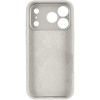 Чохол Silk Full Camera Protective (AA) NO LOGO для Apple iPhone 17 Pro (6.3") Бежевий / Antique White
